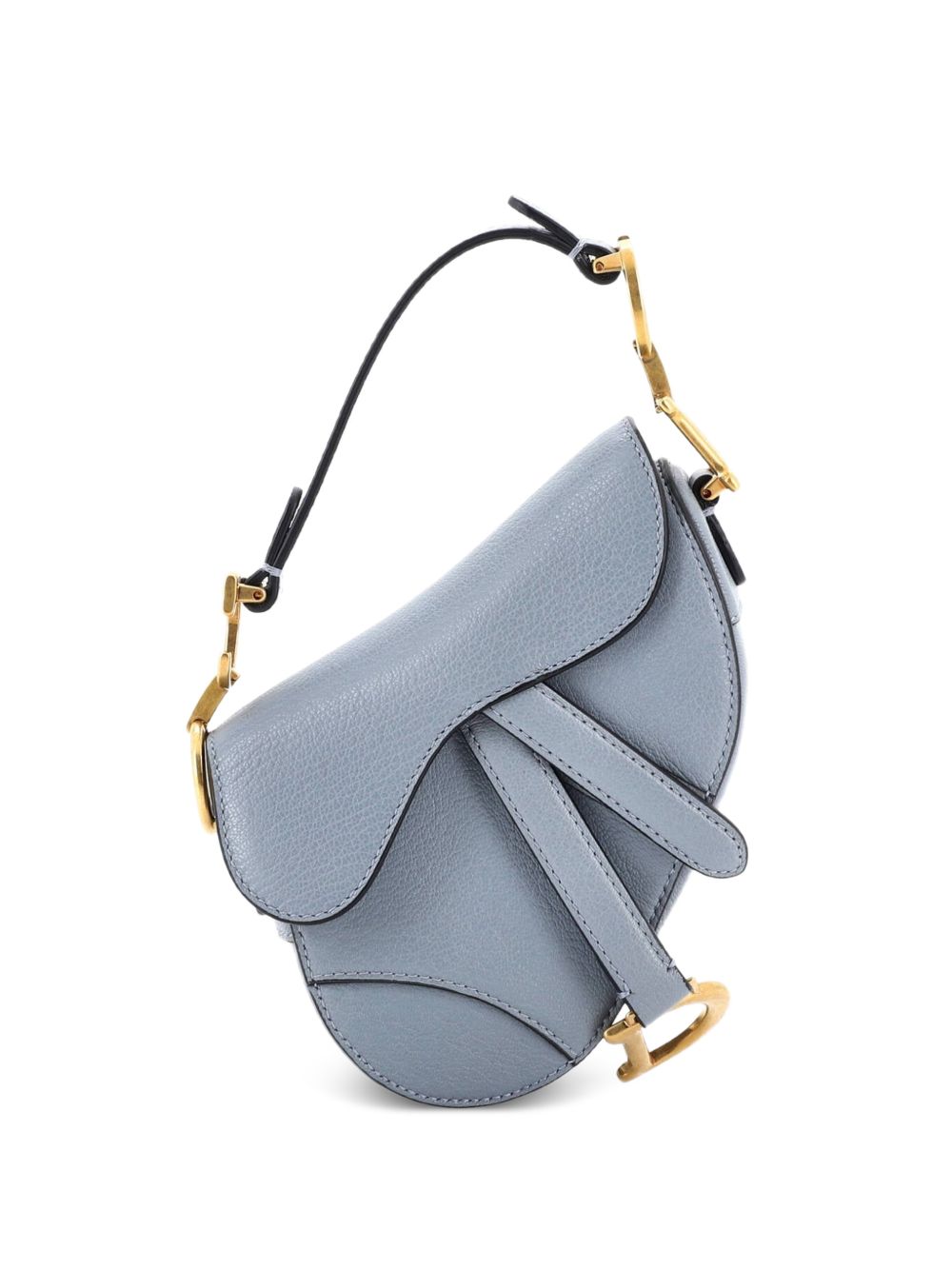 Saddle Handbag Leather Micro satchel