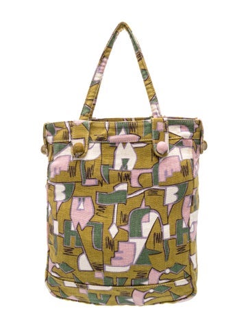 Marni Canvas Top Handle Bag