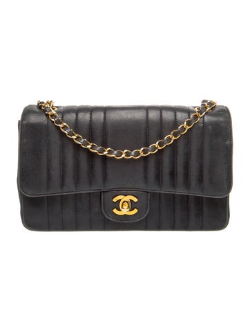 Small Vertical Quilt Single Flap Bag