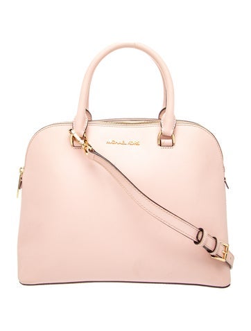 Michael Kors Saffiano Leather Top Handle Bag