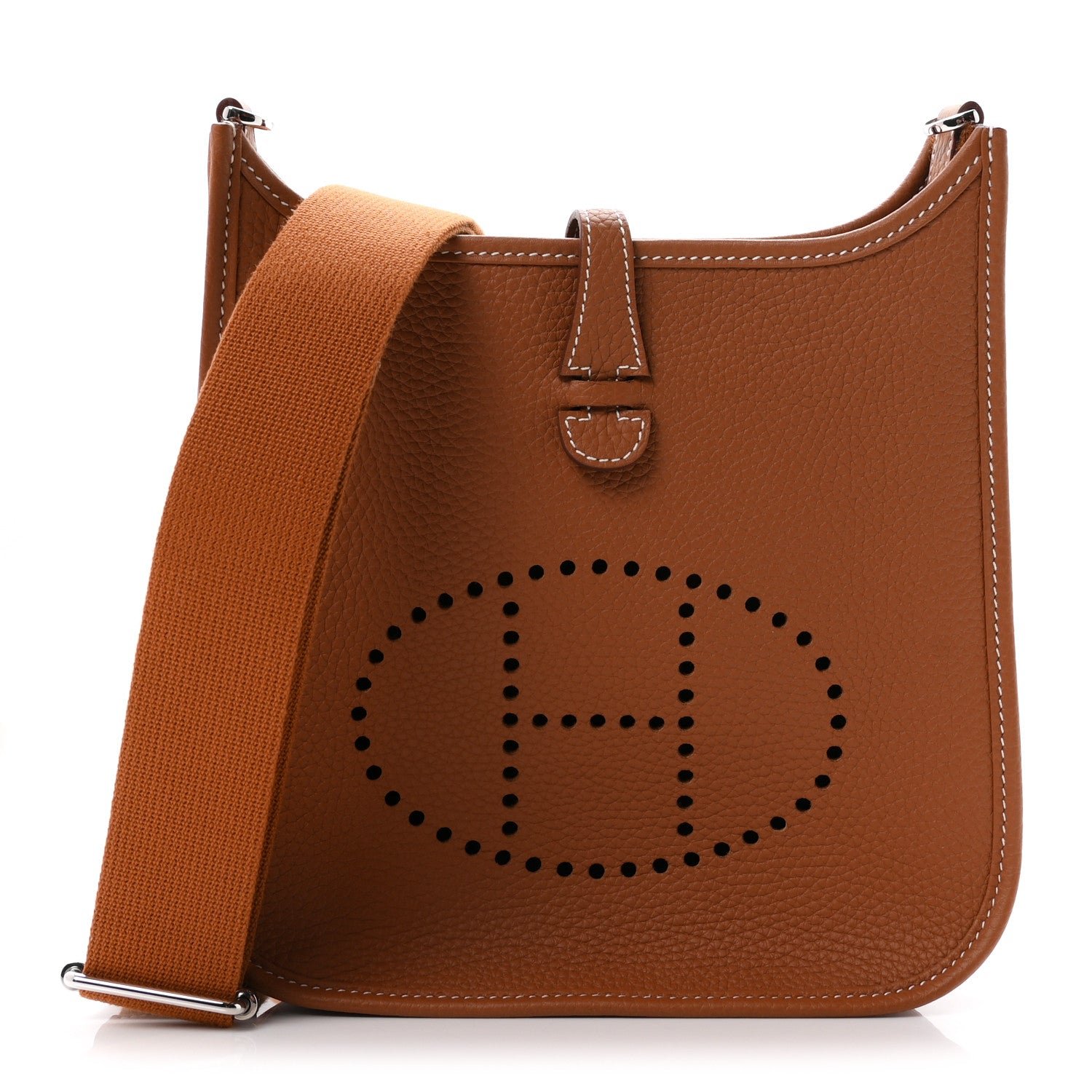 Hermes Hermes Taurillon Clemence Evelyne 23 Poche III Gold