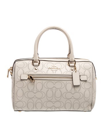 Leather Top Handle Bag