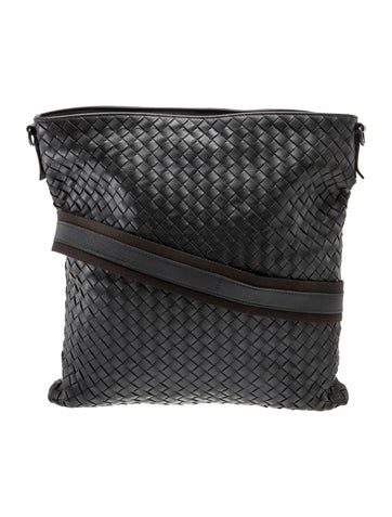 Intrecciato Messenger Bag