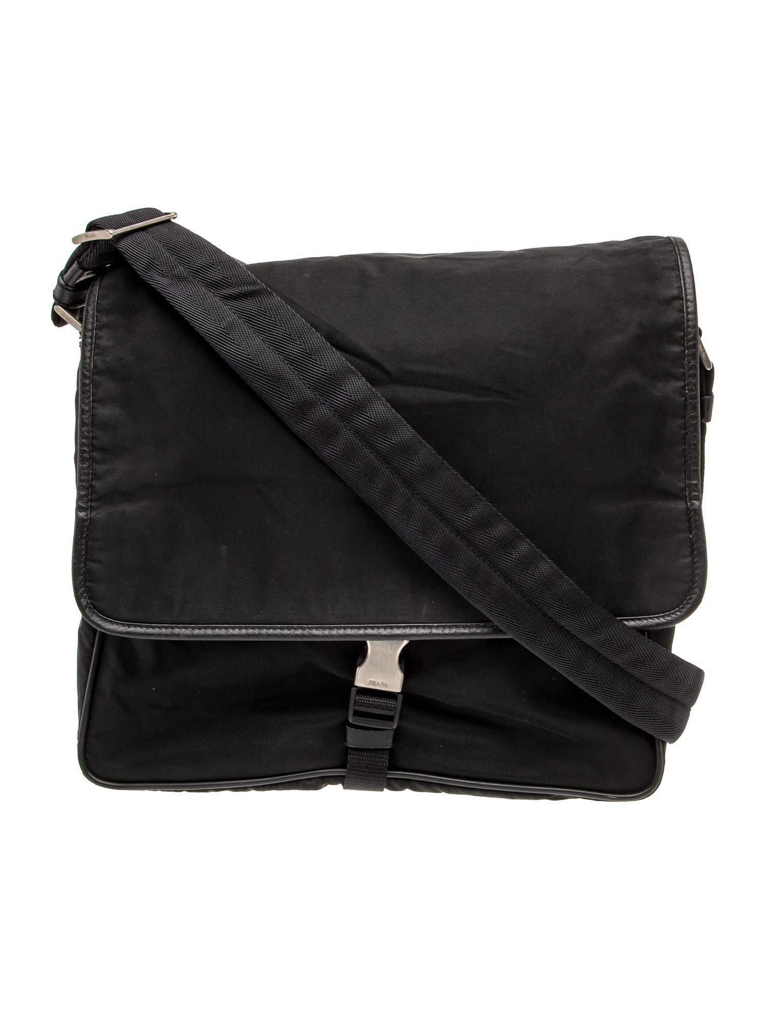 Tessuto Nylon Messenger Bag
