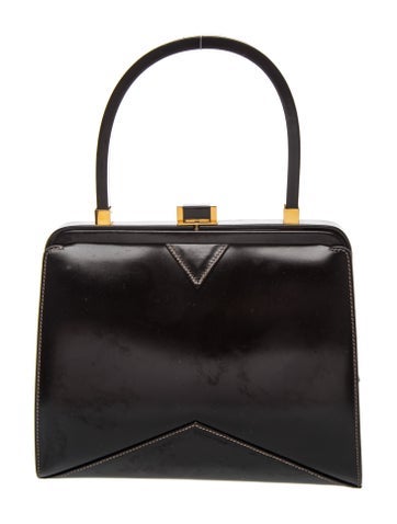 Interlocking G Top Handle Bag Vintage