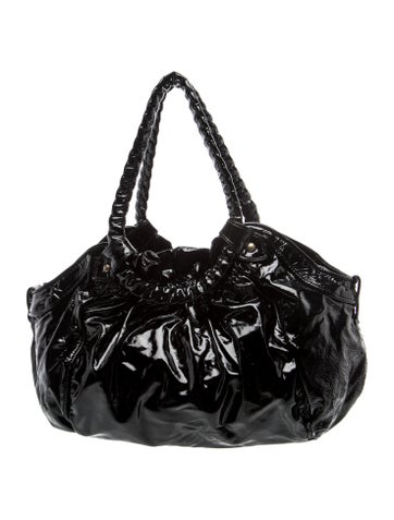 Patent Leather Hobo
