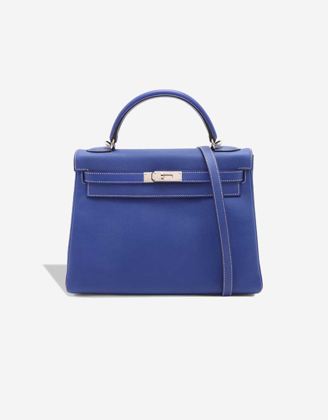 
		Kelly 32 Candy Collection Epsom Bleu Électrique / Bleu Mykonos    