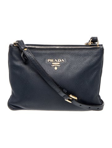 Vitello Phenix Leather Crossbody Bag