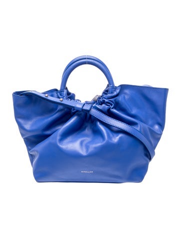 Leather Top Handle Bag