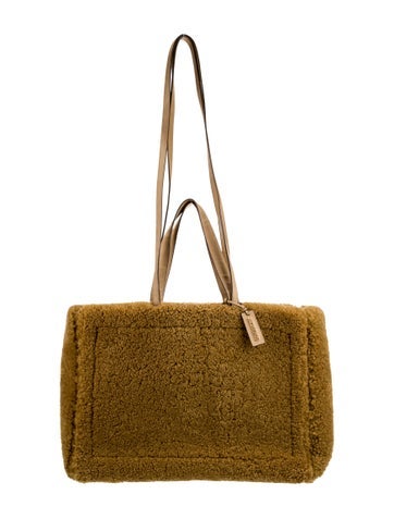 Jacquemus Shearling Tote