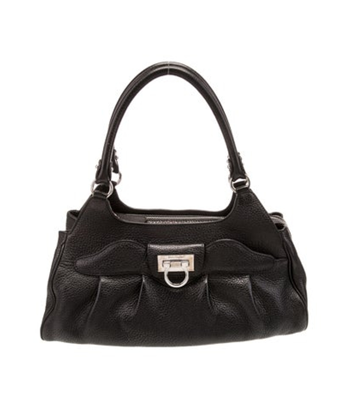 Salvatore Ferragamo Ferragamo Leather Top Handle Bag