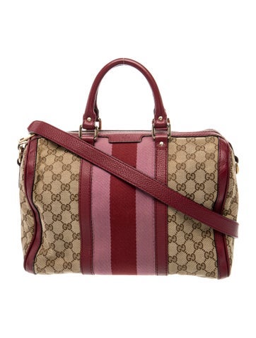 GG Canvas Boston Medium
