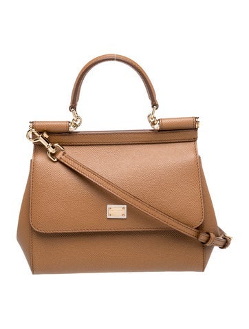 Leather Top Handle Bag