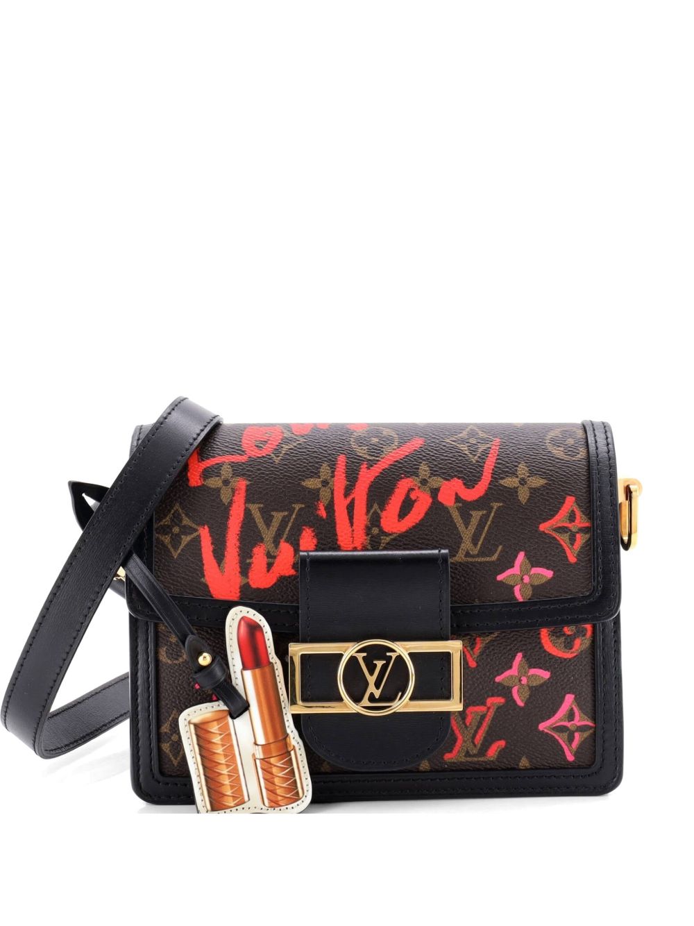 Dauphine Shoulder Bag Limited Edition Fall in Love Monogram Canvas Mini crossbody bag