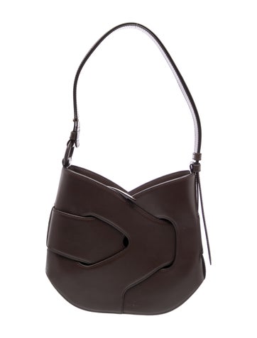Polene Leather Nodde Hobo bag Medium