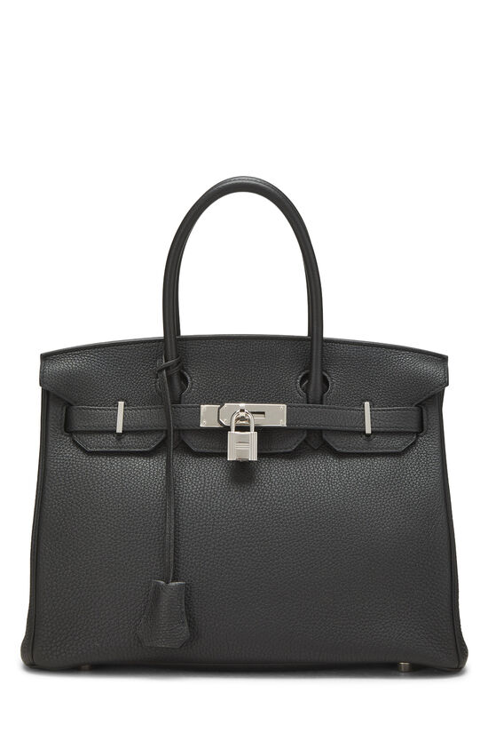 Hermes Black Togo Birkin 30