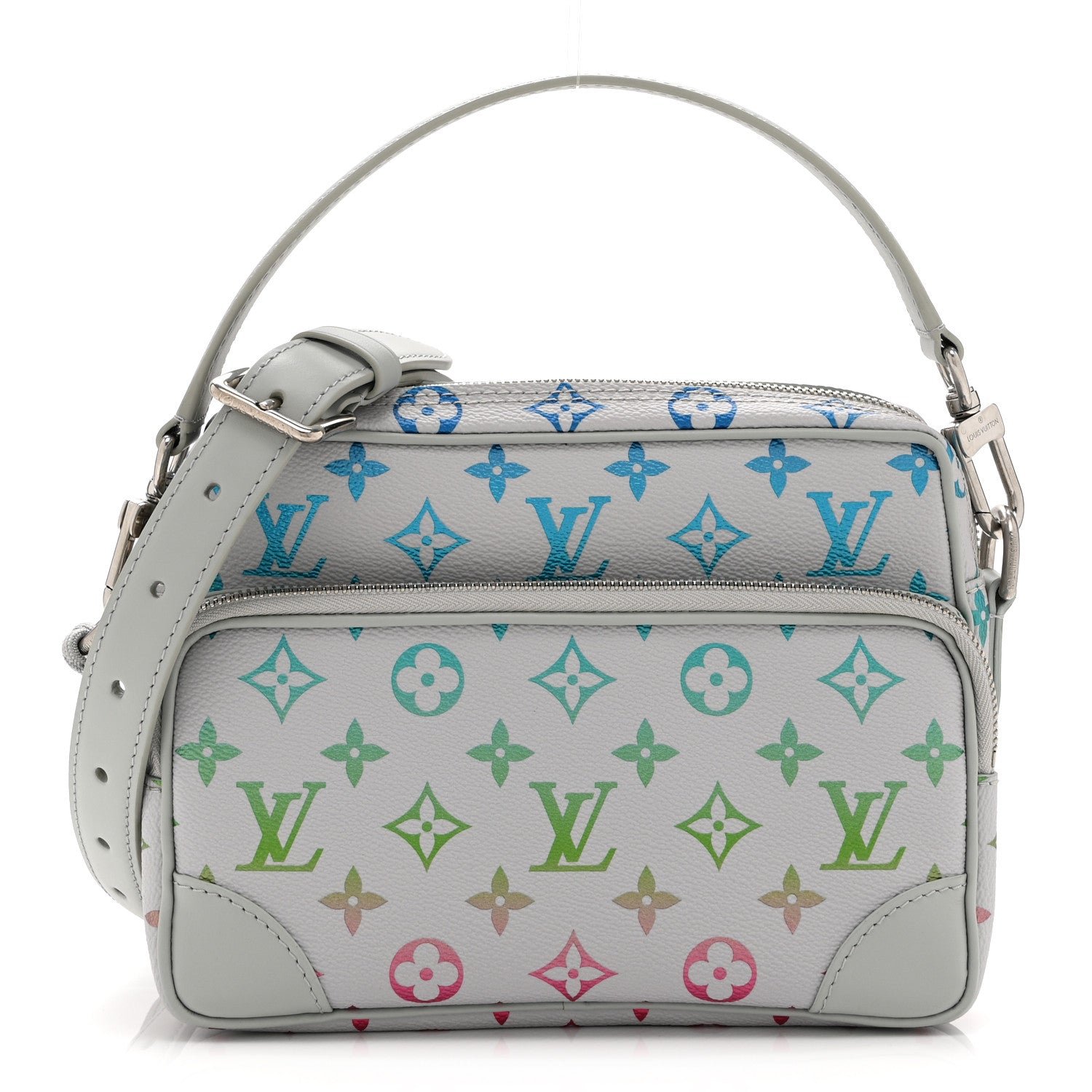 Louis Vuitton Monogram Iridescent Nil Gradient Grey