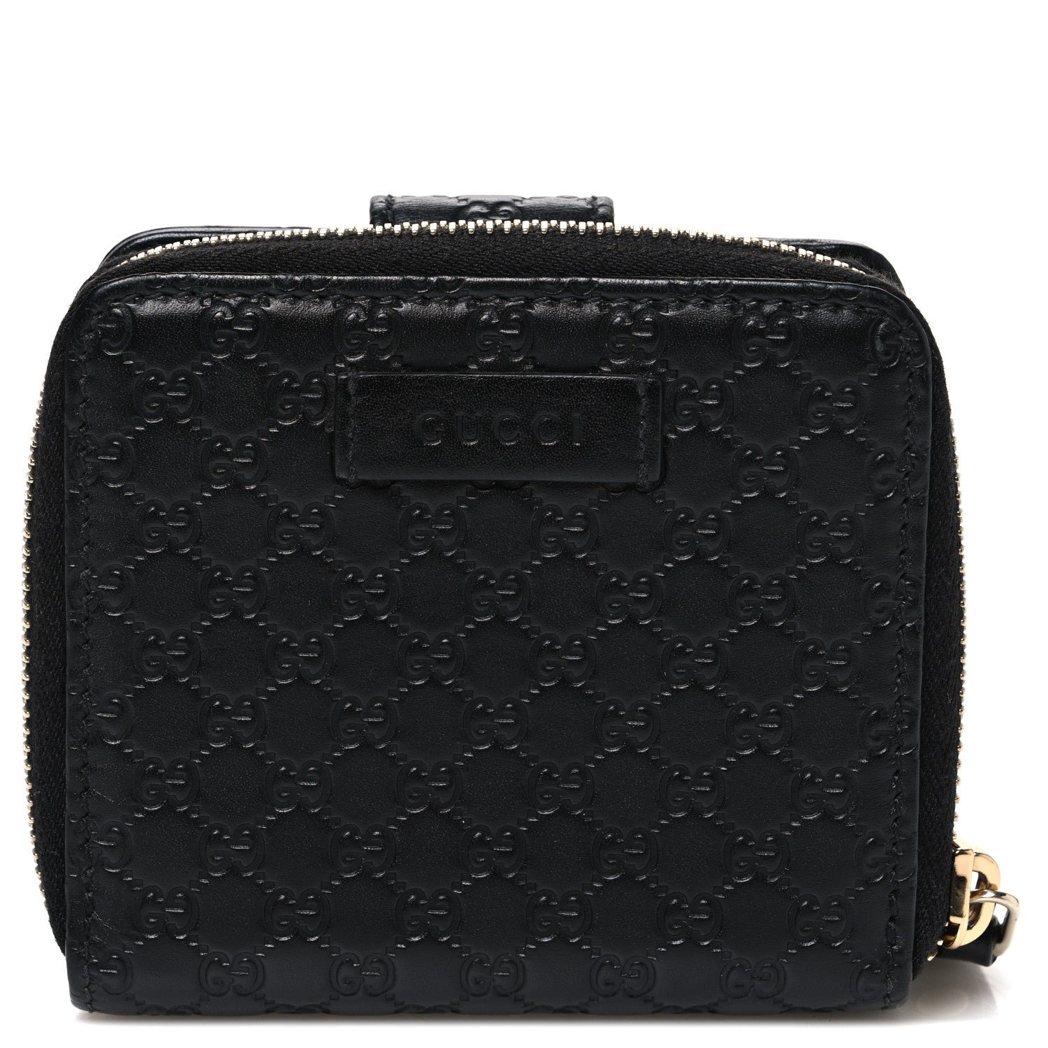 Microguccissima Compact Wallet Black