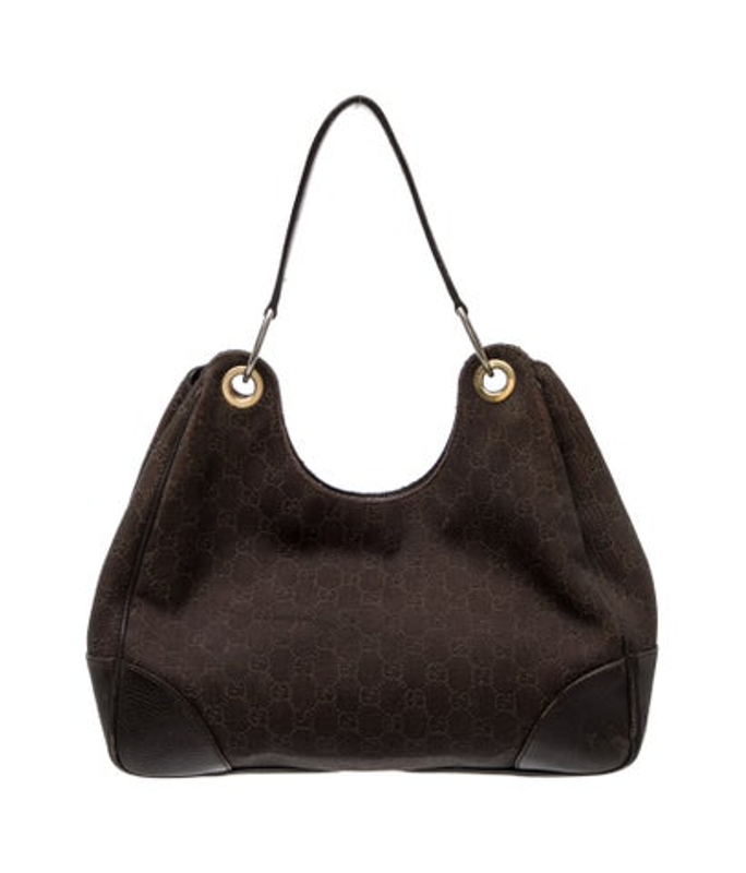 Gucci Gg Denim Shoulder Bag