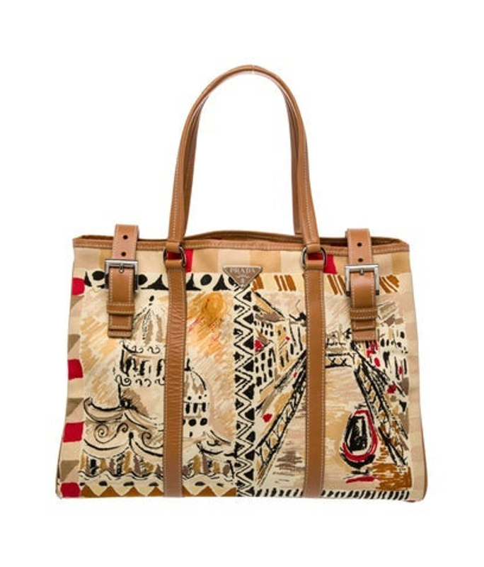 Prada Canvas Tote