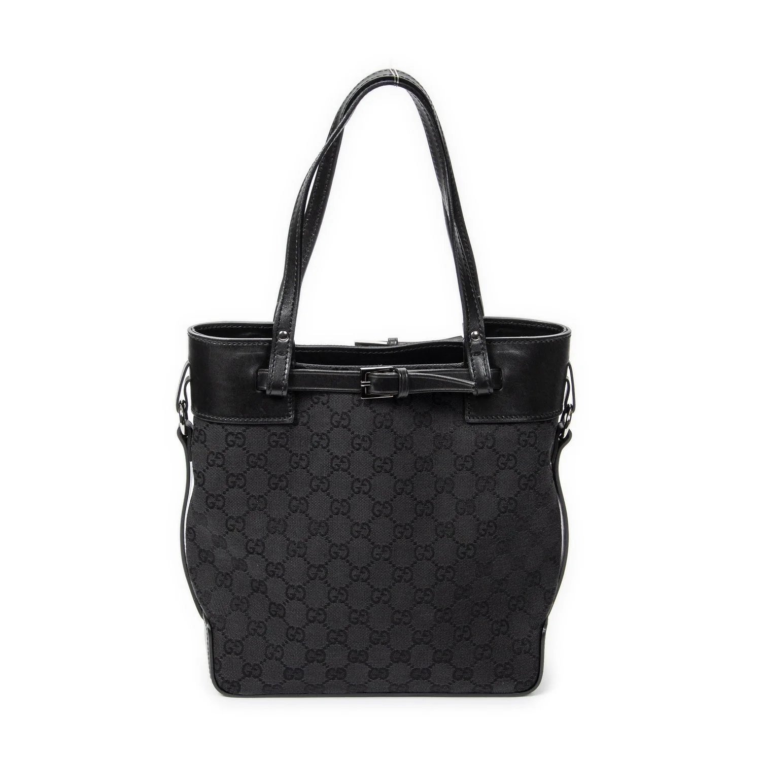 Canvas Tall Belt Tote