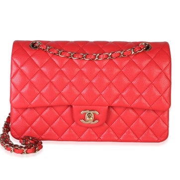Leather Classic Double Flap Medium