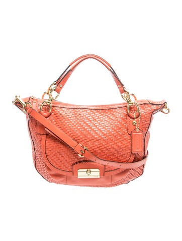 Leather Top Handle Bag