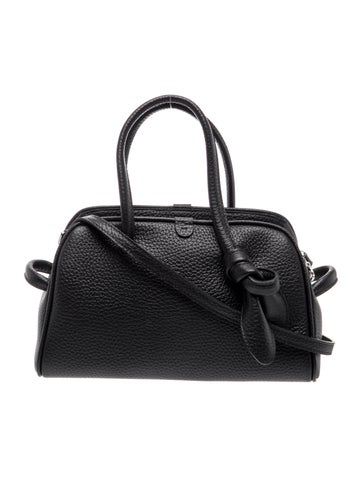 Jacquemus Leather Top Handle Bag