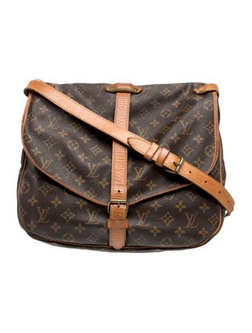 LV Monogram Saumur 35