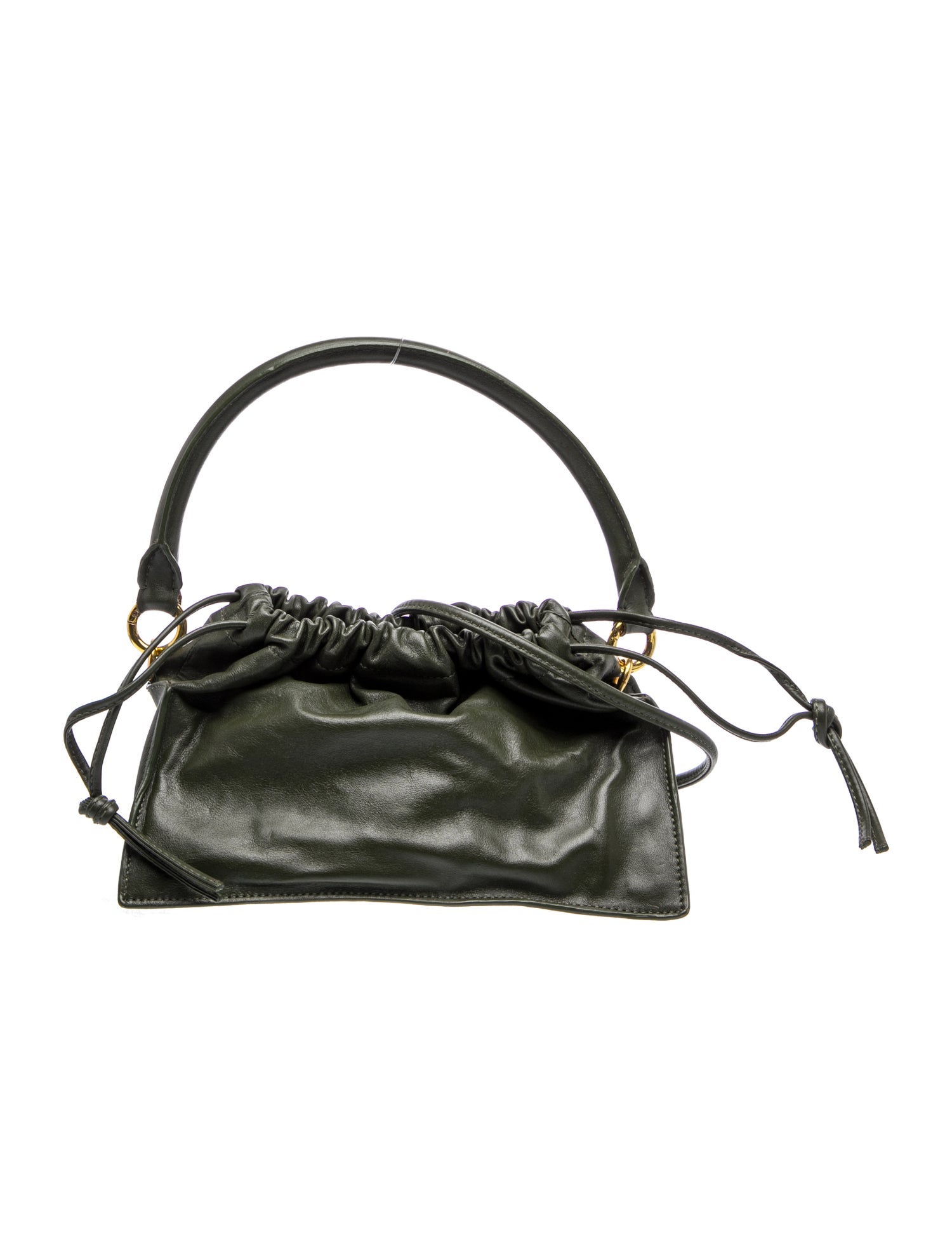 Leather Top Handle Bag