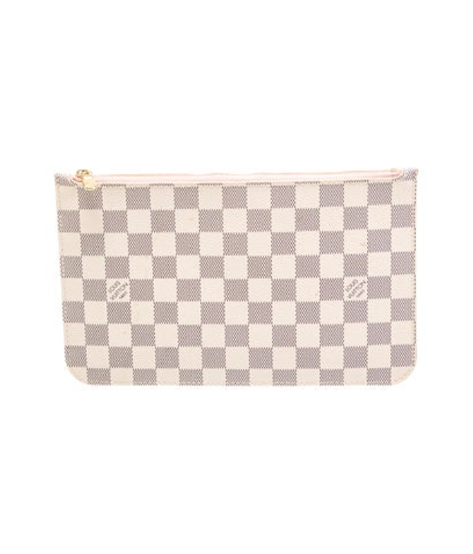 Louis Vuitton Vuitton Damier Azur Neverfull Pouch