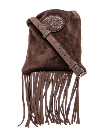 Suede Crossbody Bag