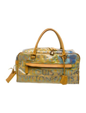 Louis Vuitton LV Monogram x Richard Prince Pulp Weekender PM Vintage