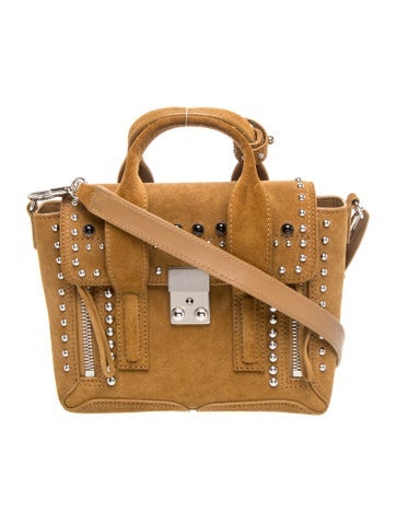 3.1 Phillip Lim Suede Top Handle Bag