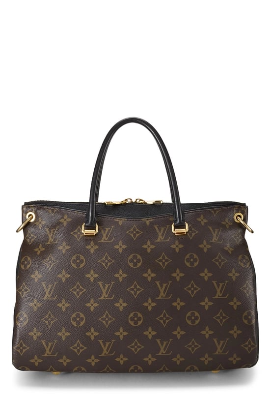 Black Monogram Canvas Pallas NM