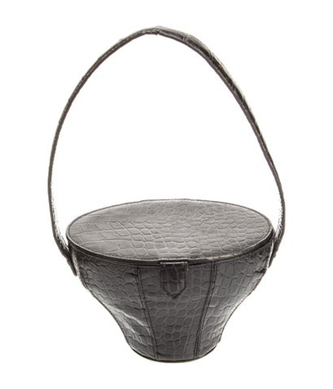 Staud Leather Top Handle Bag