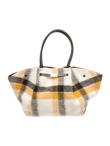 Wool Top Handle Bag
