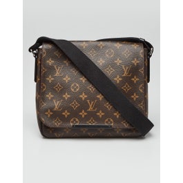 Louis Vuitton Monogram Macassar Canvas District PM Messenger Bag
