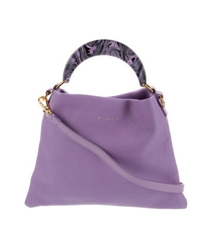 Marni Leather Top Handle Bag