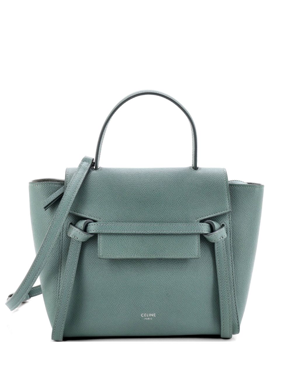 Belt Bag Textured Leather Nano shoulder bag