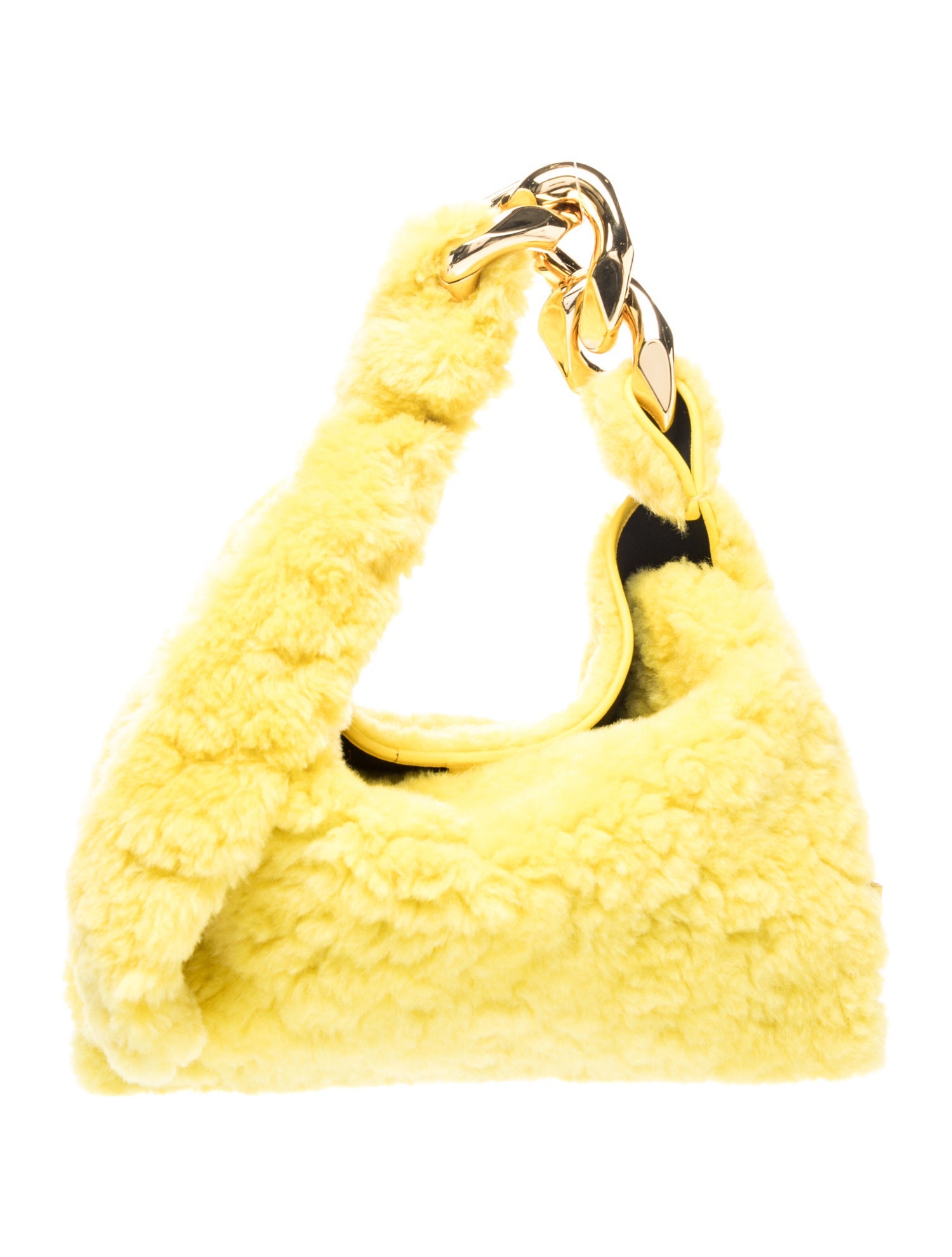 JW Anderson Faux Fur Shoulder Bag