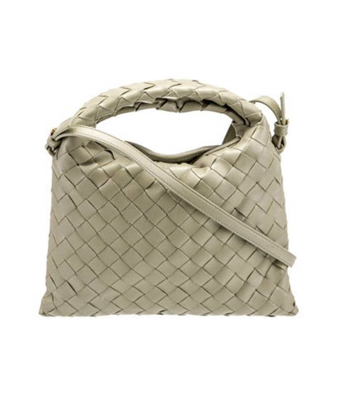 Bottega Veneta Veneta Leather Top Handle Bag Mini