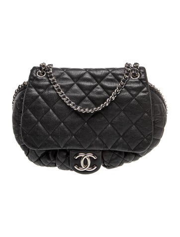Large Chain Around Flap Bag