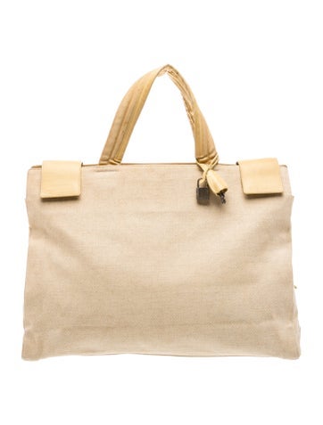 Enameled Metal Triangle Tote