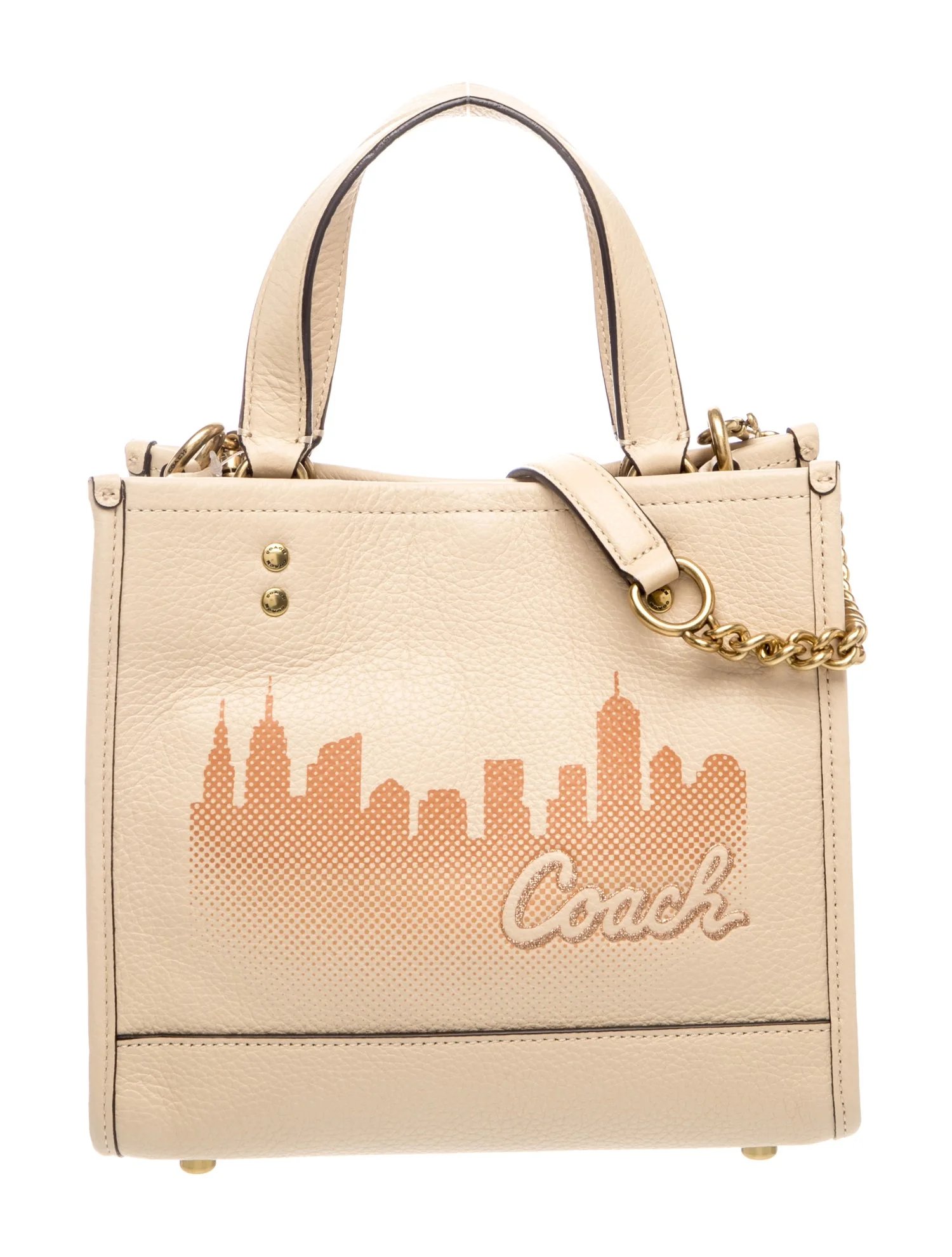 Leather Top Handle Bag w/ Tags