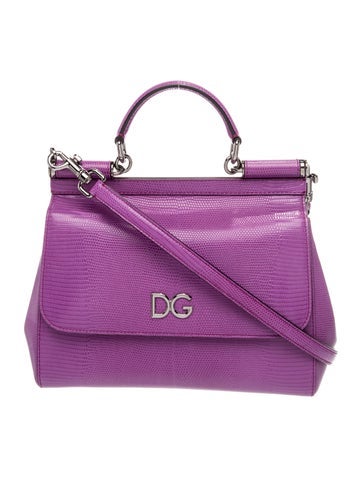 Leather Top Handle Bag