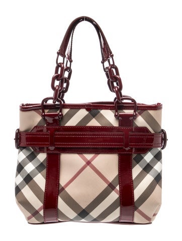 Nova Check Top Handle Bag