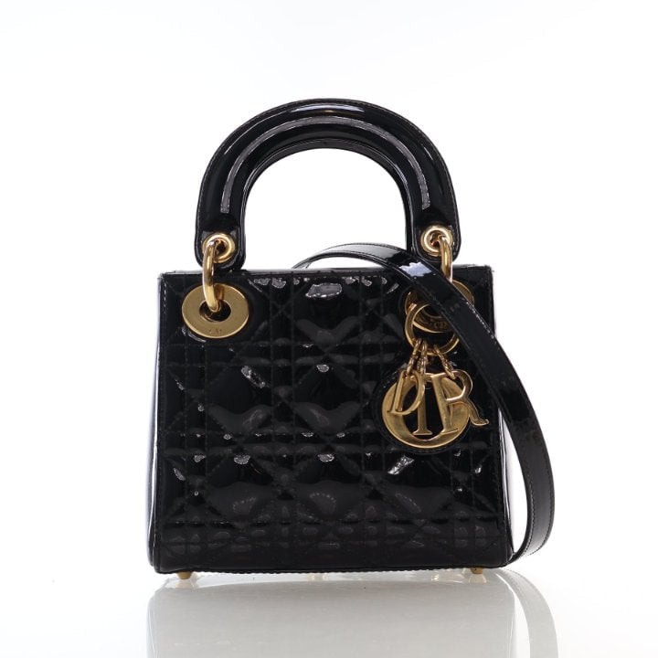 Christian Dior Mini Patent Lady Dior