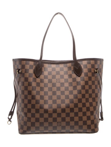 Damier Ebene Neverfull w/Pouch MM