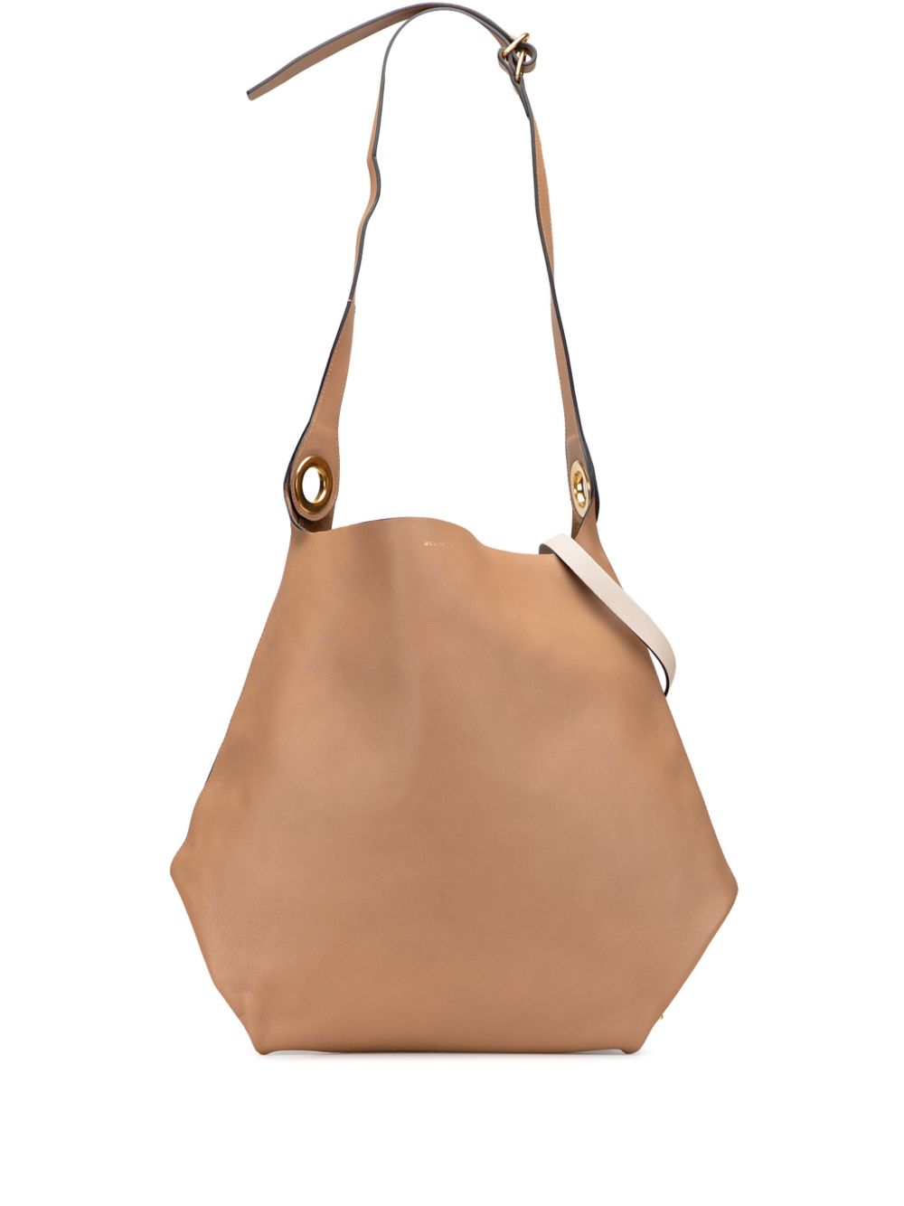 2000-2017 Bicolor Calfskin Grommet Hobo satchel